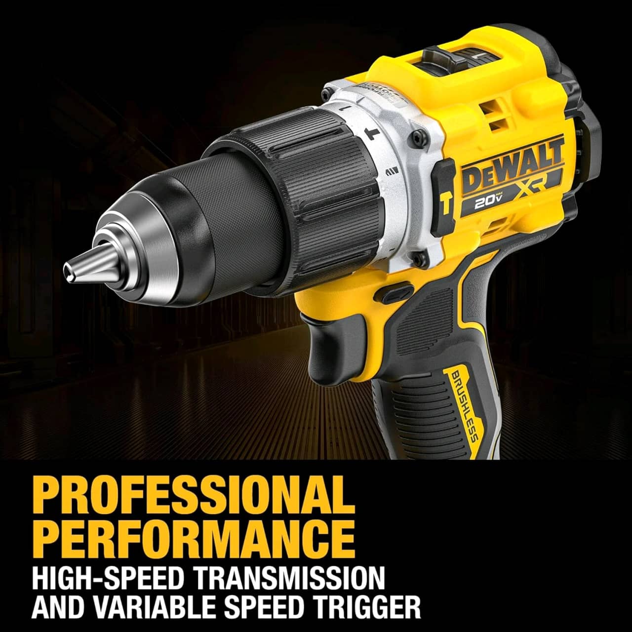 DEWALT 20V MAX XR - Kit combinado de herramienta eléctrica inalámbrica de taladro de impacto y taladro de martillo, incluye 2 baterías POWERPACK de 4 Ah y un cargador (DCK250QQ2) — imagen 5