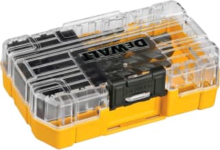 DEWALT Juego de brocas, vástago de 3 planos, 14 piezas, punto dividido de 135 grados, para plástico, madera y metal (DWA1184) 3
