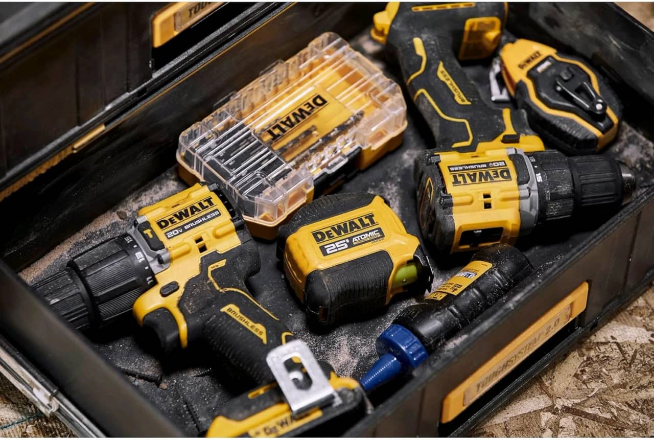 DEWALT Juego de brocas, vástago de 3 planos, 14 piezas, punto dividido de 135 grados, para plástico, madera y metal (DWA1184) — imagen 5