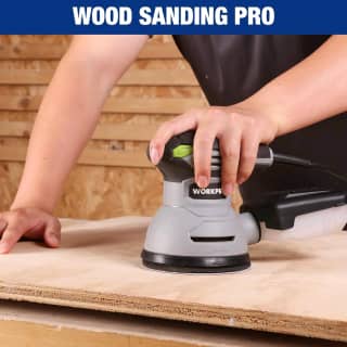 WORKPRO 50 discos de lija de grano 60 - Papel de lija de 5 pulgadas con 8 agujeros de gancho y bucle para lijadora orbital aleatoria (no para herramientas oscilantes o lijadora de ratón) 9