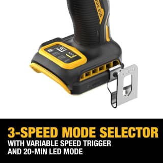 DEWALT Kit de destornillador de impacto 20V MAX XR (DCF860QQ1) 3