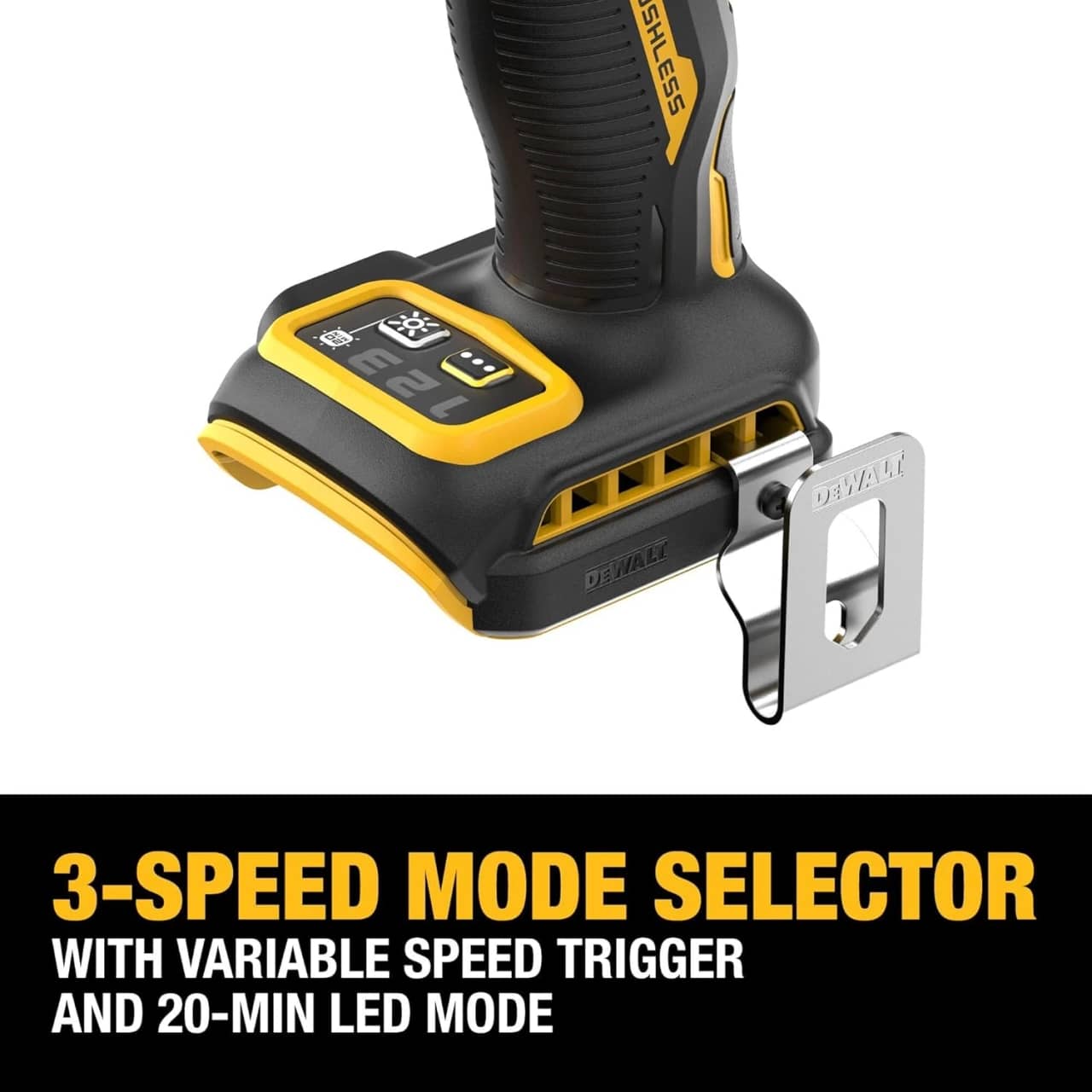 DEWALT Kit de destornillador de impacto 20V MAX XR (DCF860QQ1) — imagen 5