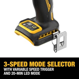 DEWALT Kit de destornillador de impacto 20V MAX XR (DCF860QQ1) 5